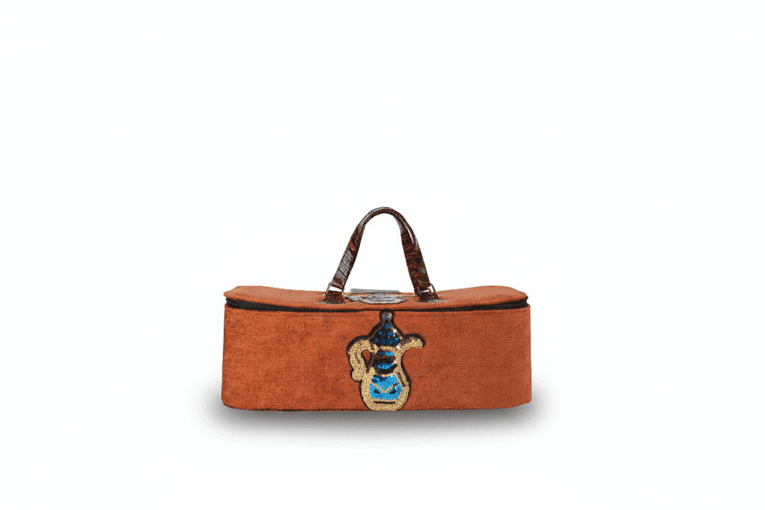 طقم شنط ضيافة بتصميم الدلّة 5 قطع