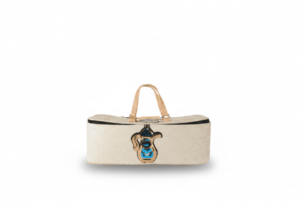 طقم شنط ضيافة بتصميم الدلّة 5 قطع